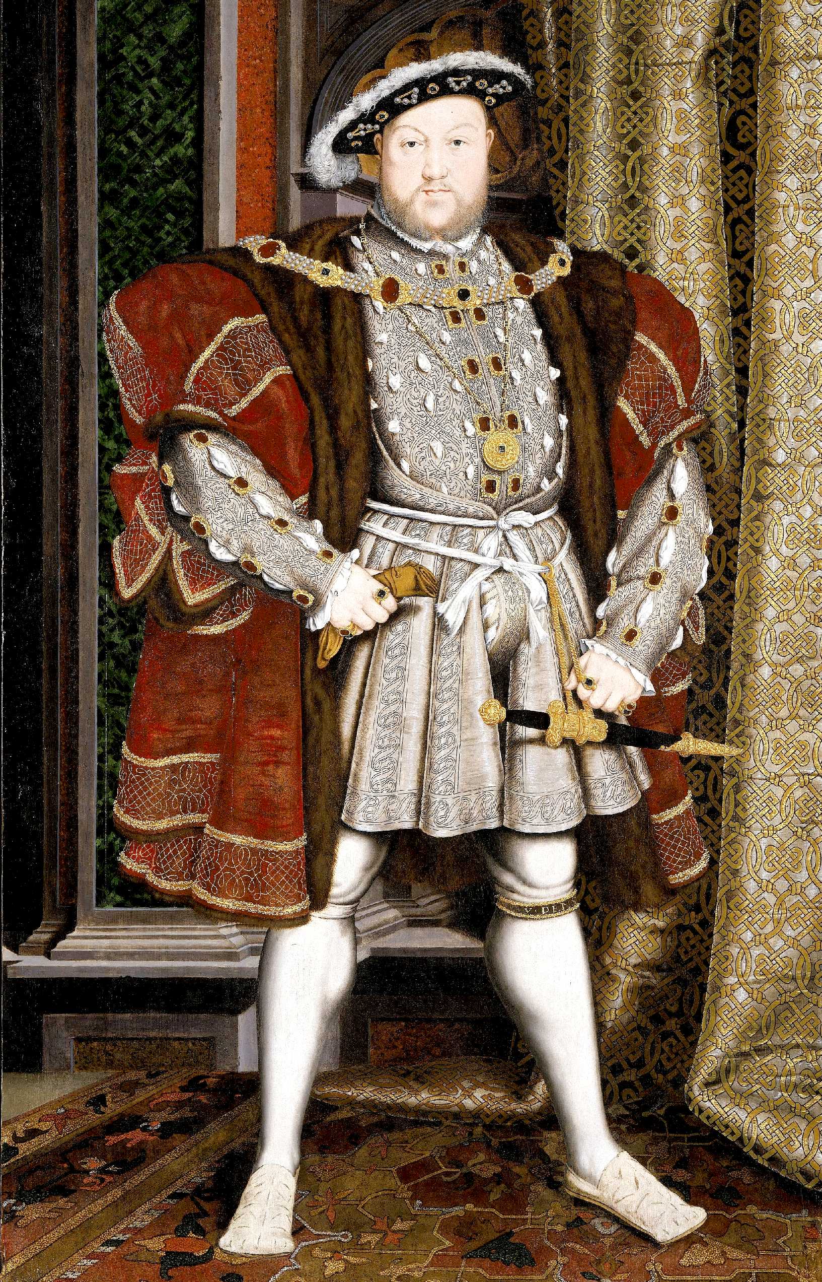 Portrait of the Butcher King, Henry VIII lopped heads at the rate of 30 a week