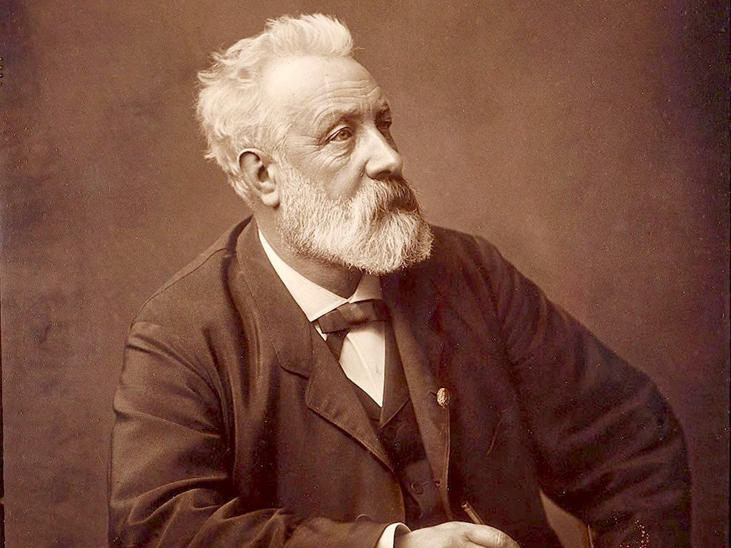 Jules Verne, famous French authour of Around the World in Eighty Days