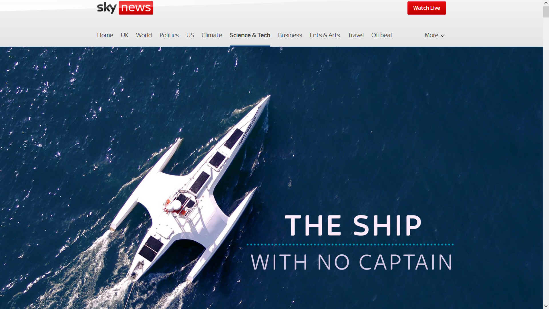 SKY News, the Star Trek ship with no captain