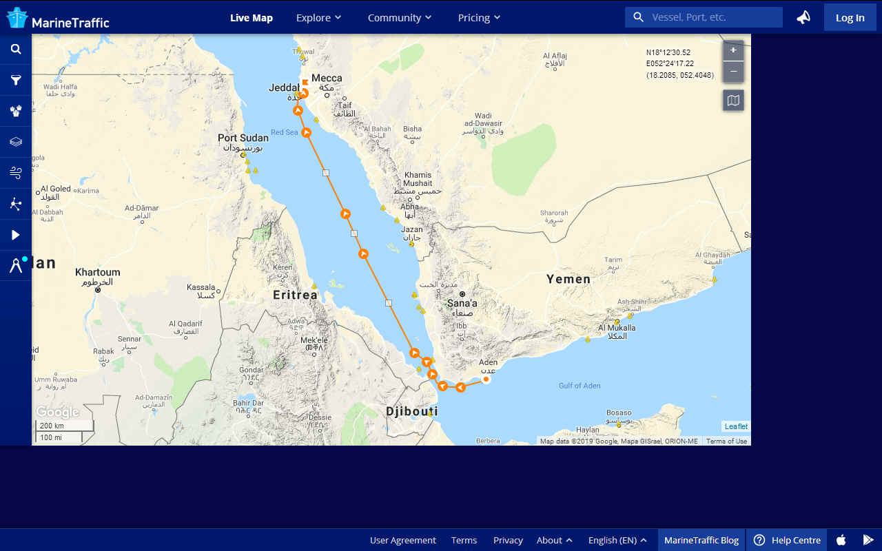 Aden to Mecca, Red Sea, Suez Canal, ZEWT world hydrogen challenge, Jules Verne