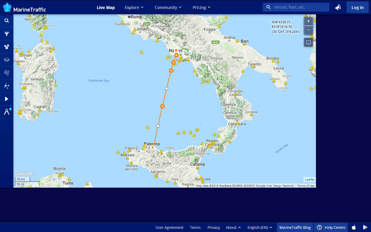 Palermo to Naples, ZEWT world hydrogen challlenge, Jules Verne