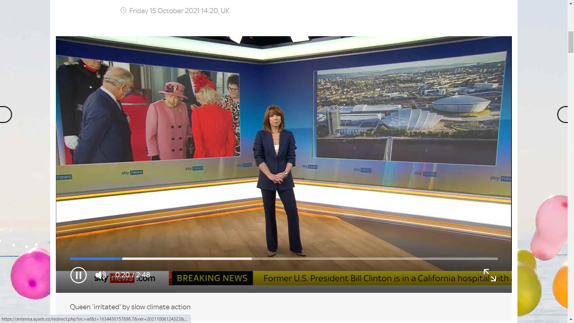Sky News, COP26, Glasgow, Scotland