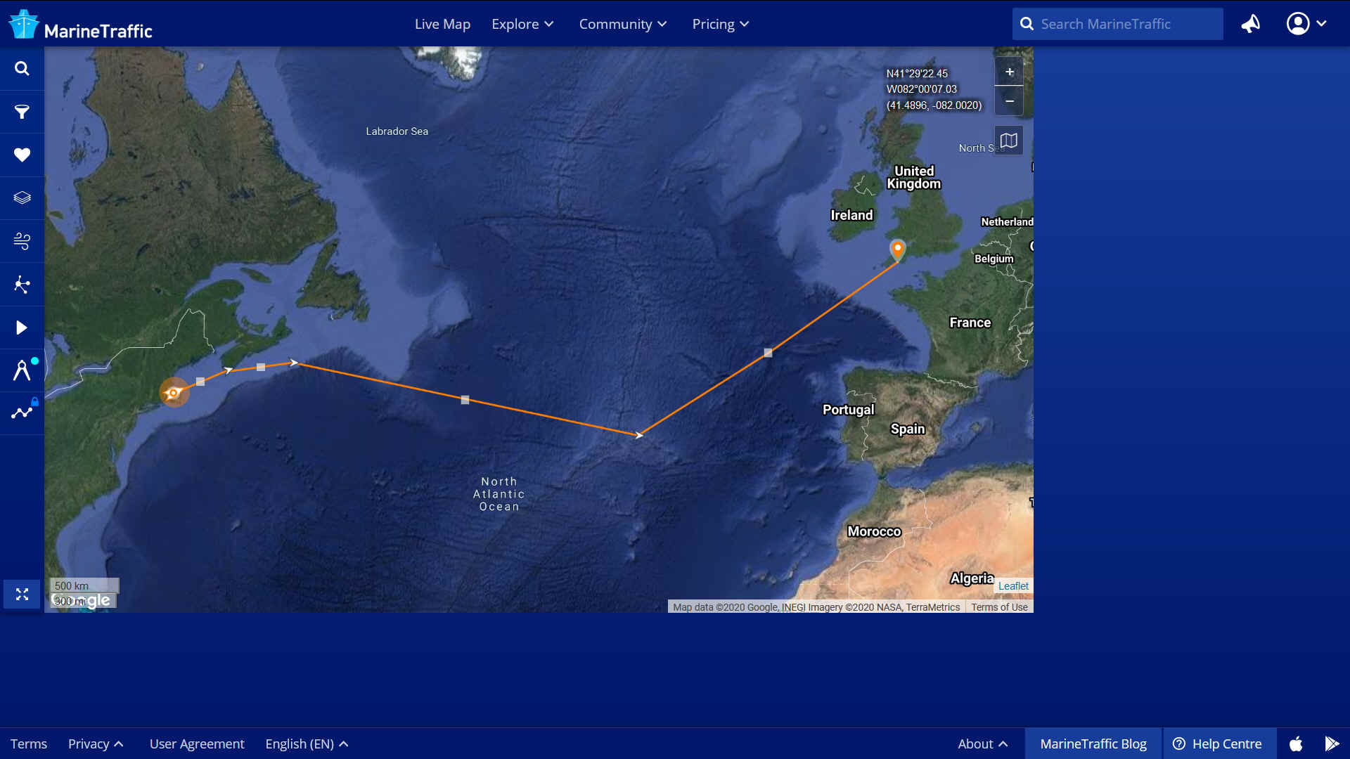 IBM Promare Atlantic sutonomous navigation attempt 15th June 2021