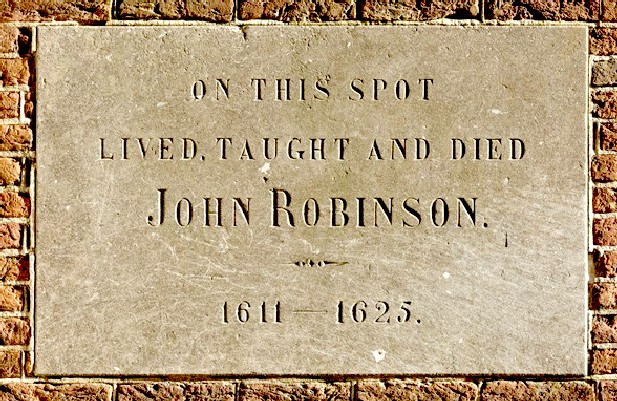 Pligrims, John Robinson, pastor and teacher 1611 - 1625, Plymouth