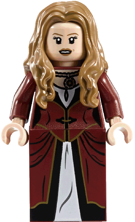 Elizabeth Swann in Lego's Pirates of the Caribbean: Isla De Muerta